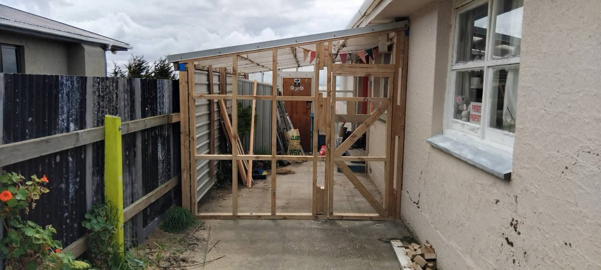 Frame build by KC Maintenance